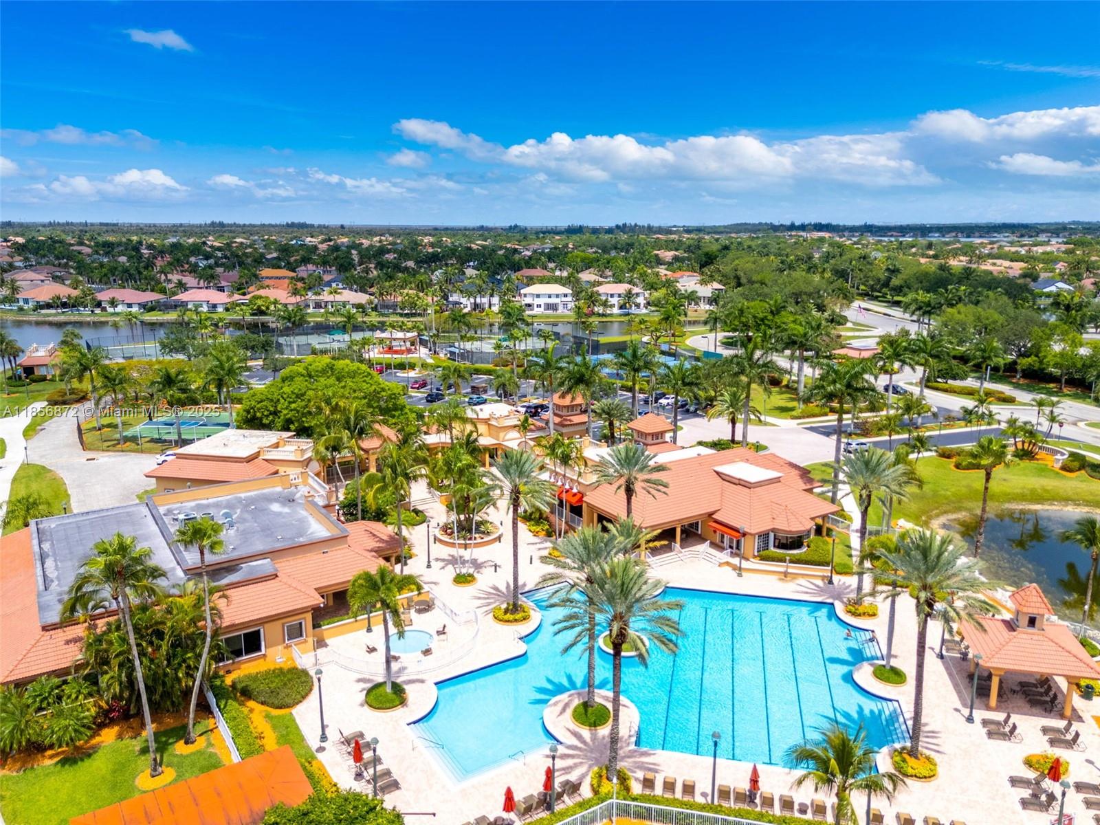 18801 Southwest 25th Court Miramar, FL 33029 - Photo 6 of 41 an aerial view of residential houses with outdoor space
