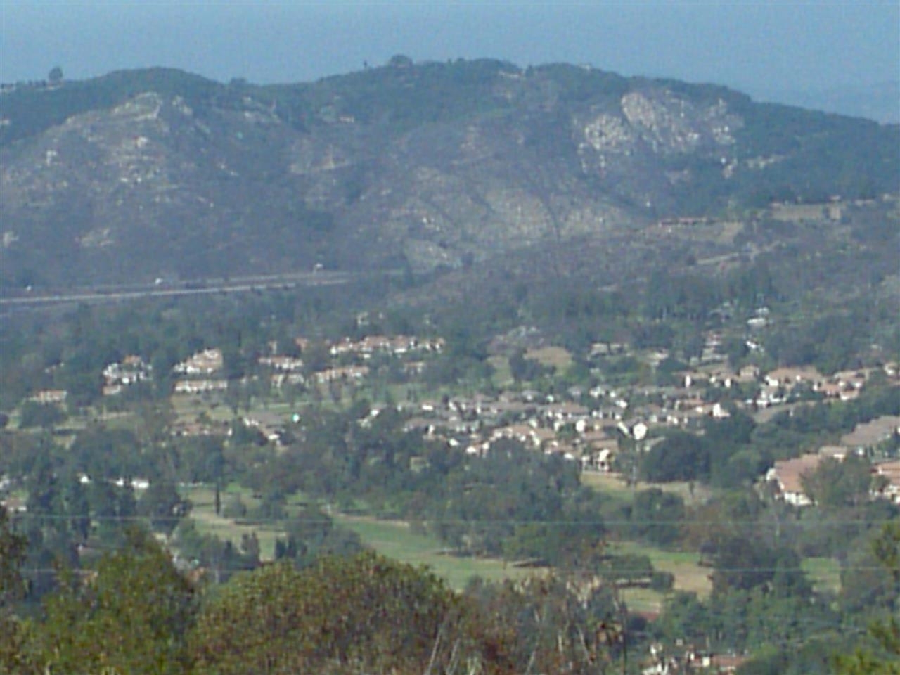 View from patio looking west