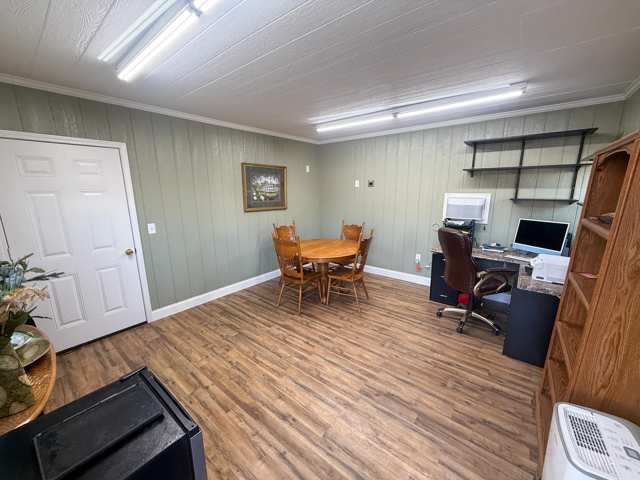 5030 Rogers Marshall Road Union City, TN 38261 - Photo 40 of 40 Home office with wood finished floors and wooden walls