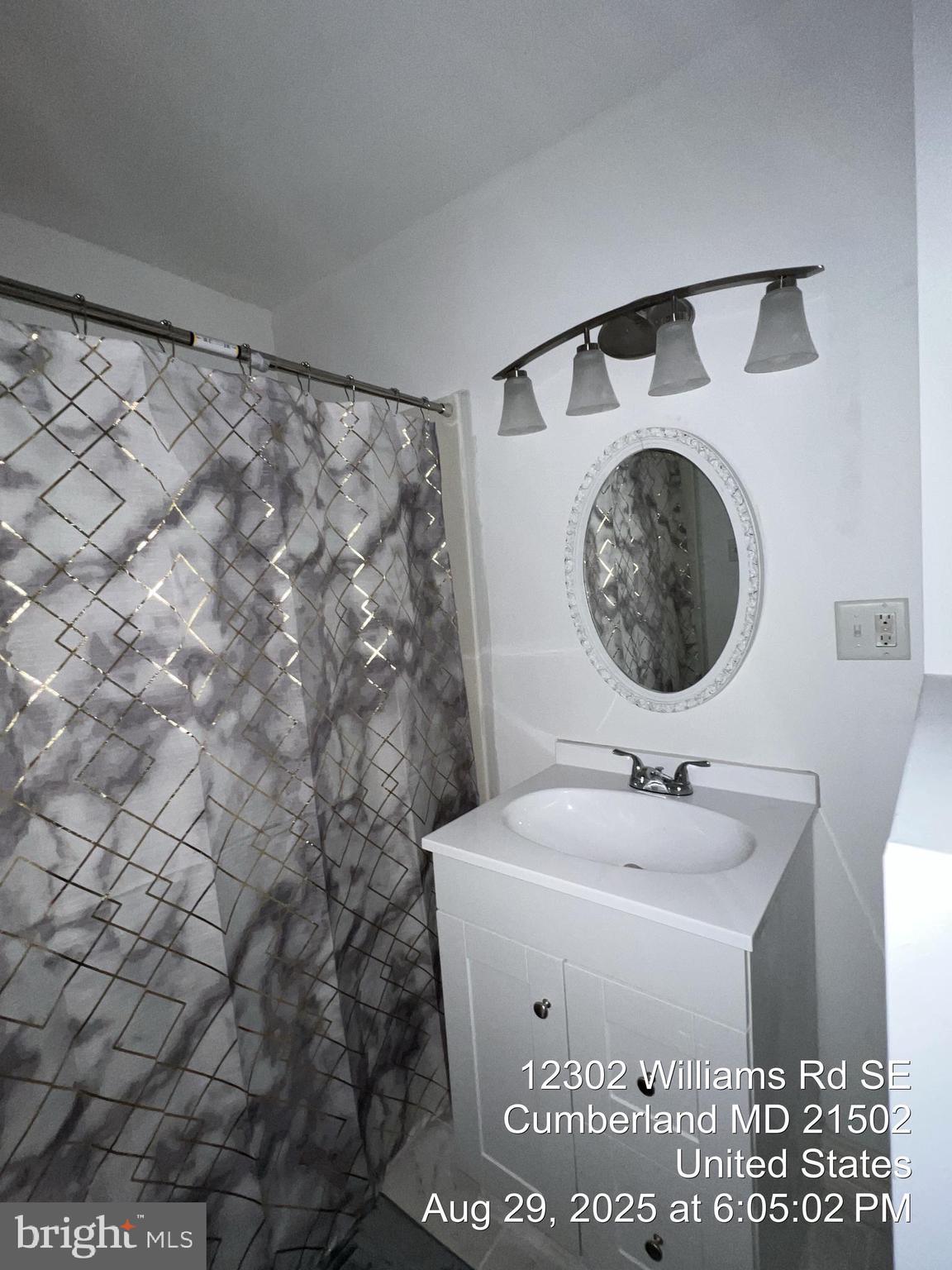 12302 Williams Road Southeast Cumberland, MD 21502 - Photo 12 of 35 a bathroom with a sink and a mirror