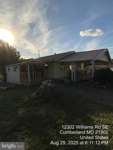 a backyard of a house