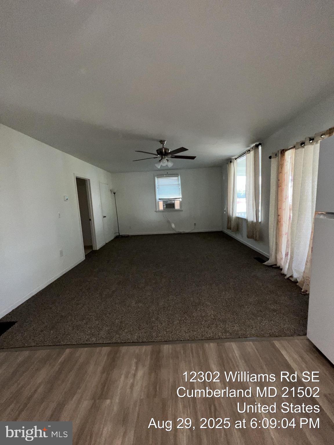 12302 Williams Road Southeast Cumberland, MD 21502 - Photo 20 of 35 a view of an empty room and a window