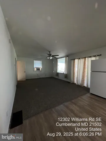 a view of empty room