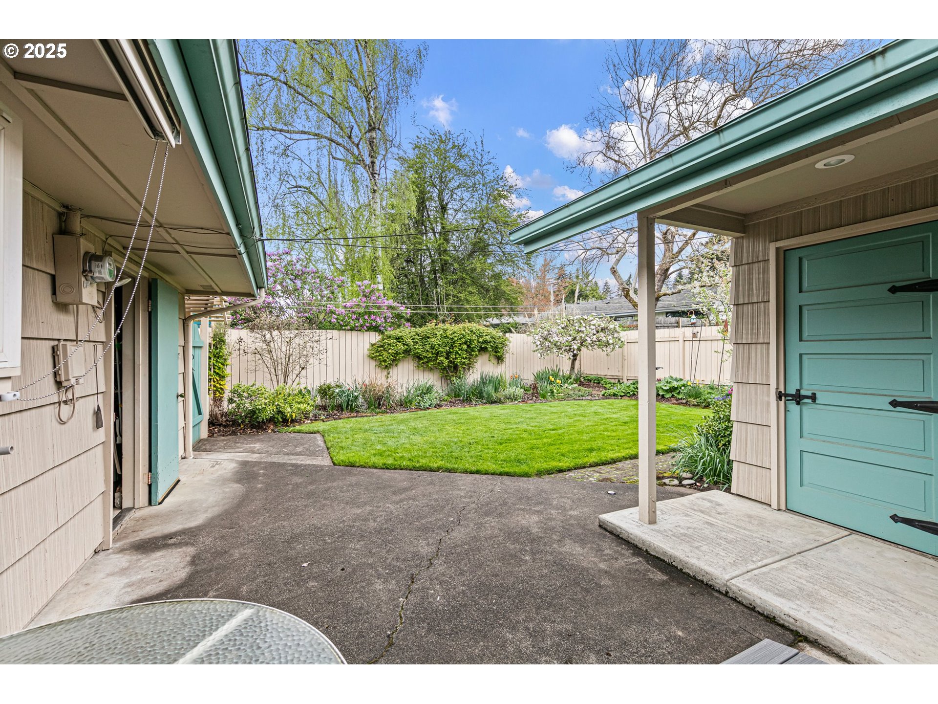 3175 Potter Street Eugene, OR 97405 - Photo 29 of 45 a view of a house with backyard and porch