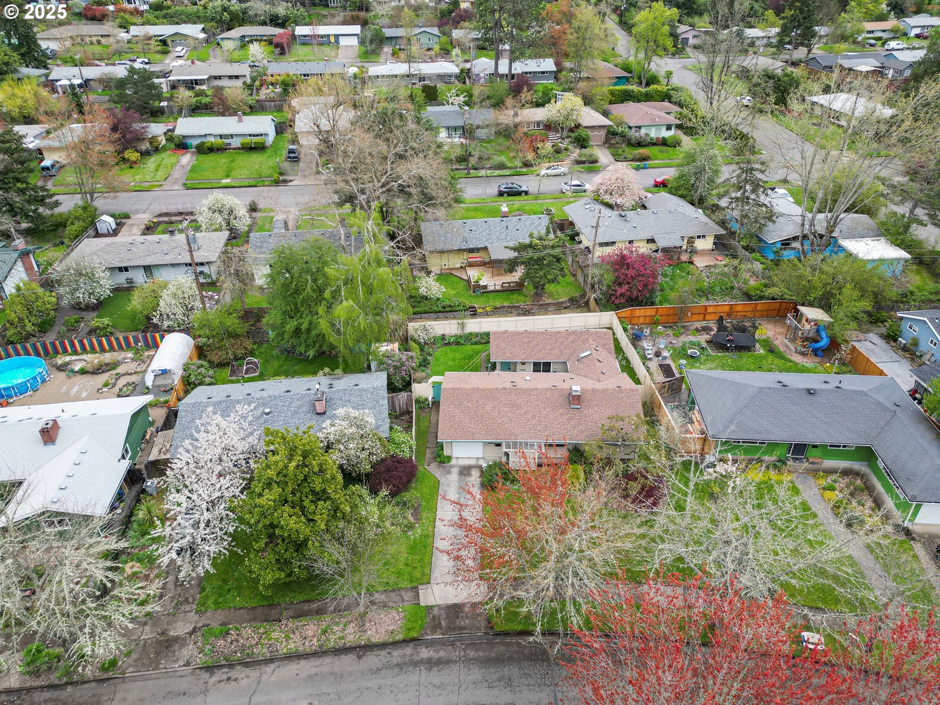 3175 Potter Street Eugene, OR 97405 - Photo 38 of 45 an aerial view of a city