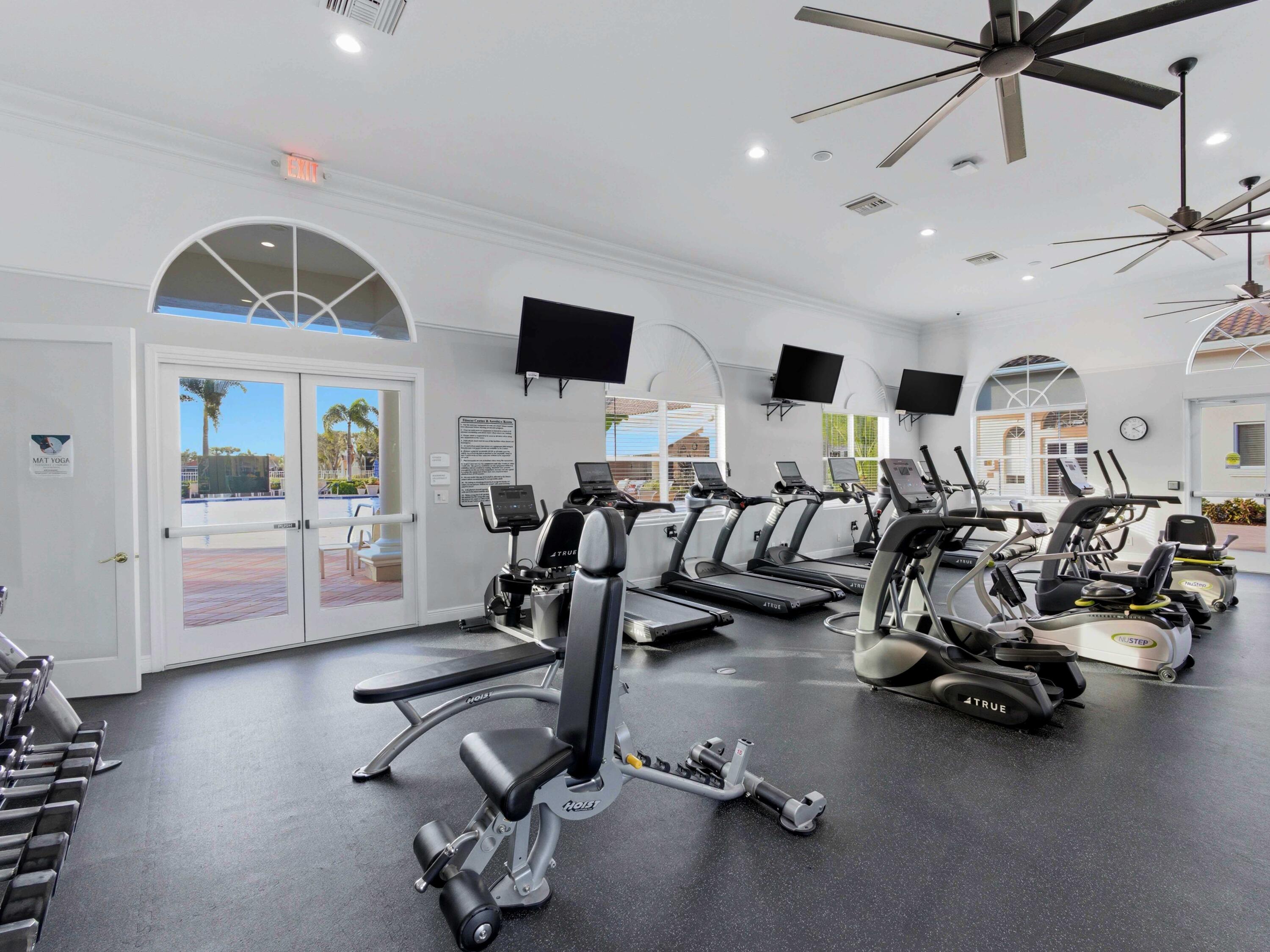 6709 Garde Road Boynton Beach, FL 33472 - Photo 36 of 45 Clubhouse Gym 1