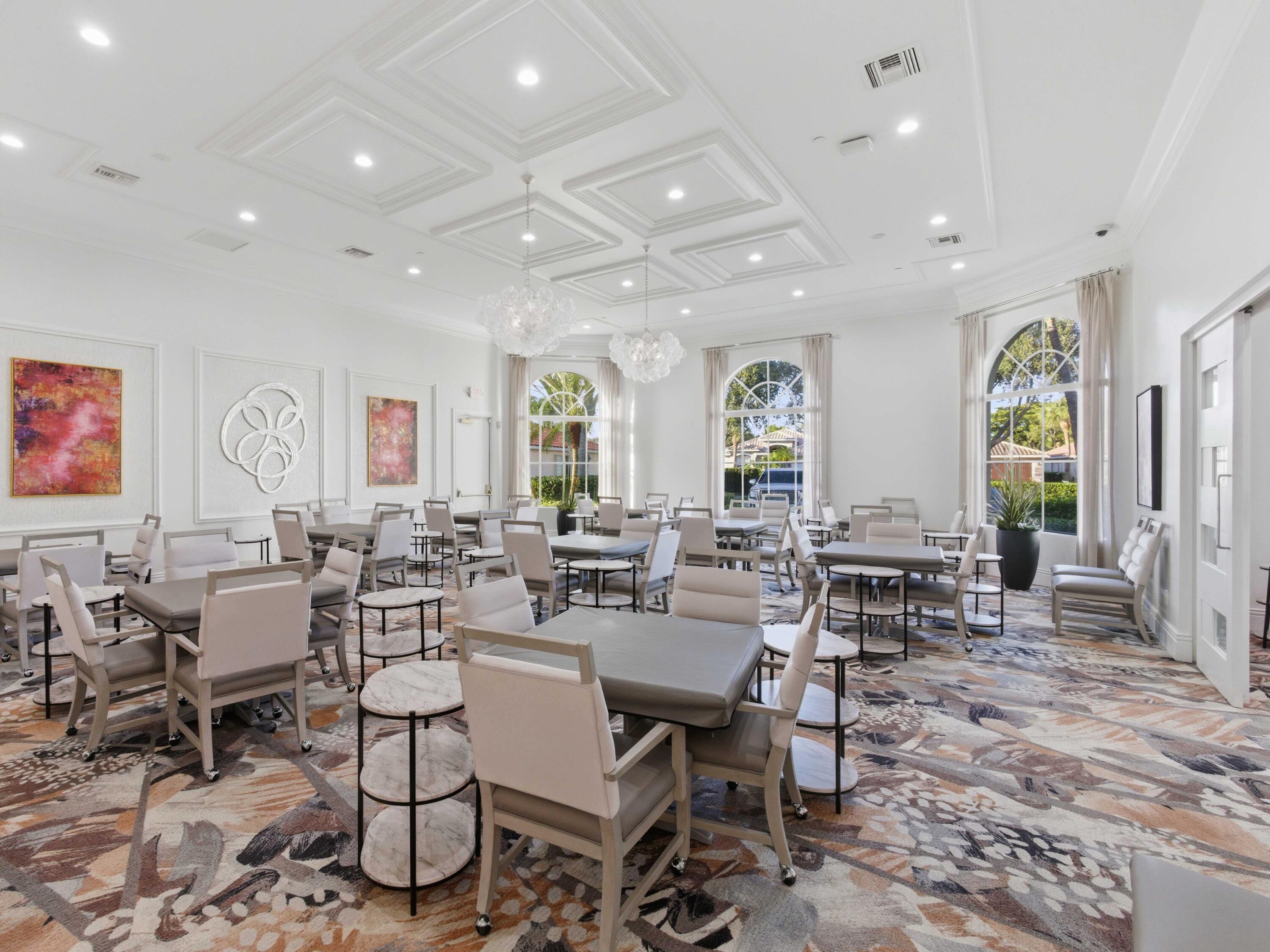 6709 Garde Road Boynton Beach, FL 33472 - Photo 41 of 45 Clubhouse Card Room 1