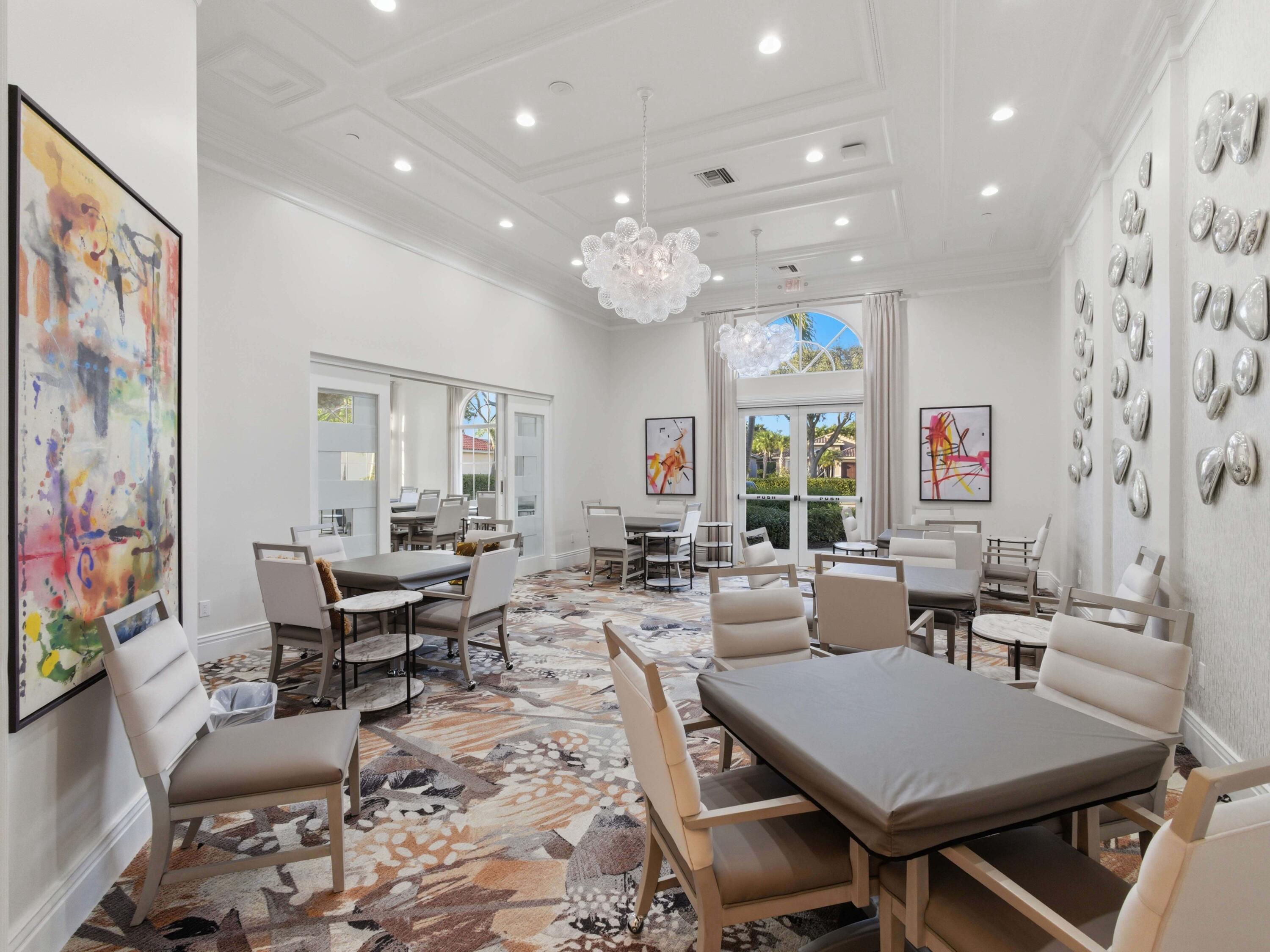 6709 Garde Road Boynton Beach, FL 33472 - Photo 42 of 45 Clubhouse Card Room 2