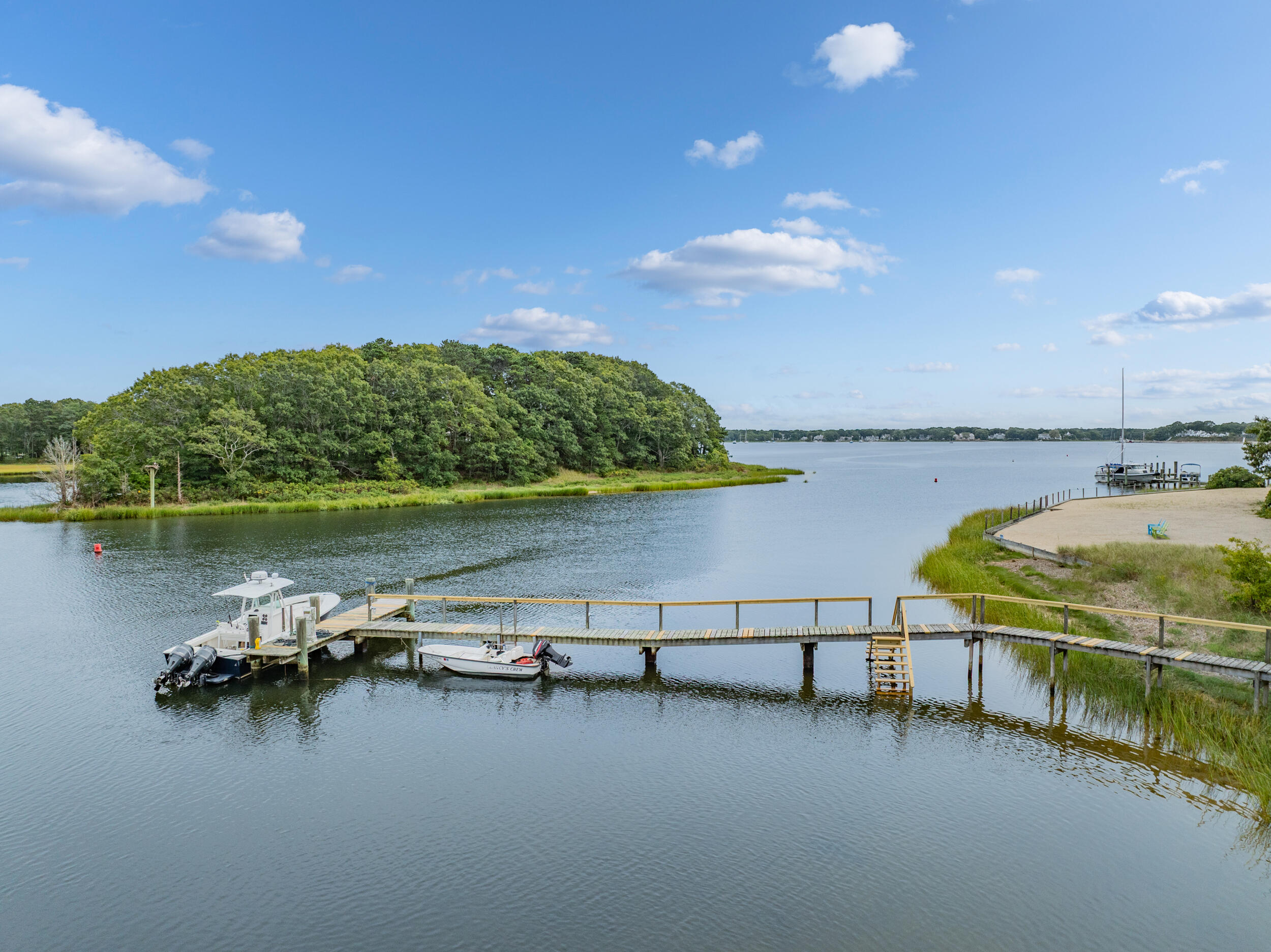 359 Baxter Neck Road Marstons Mills, MA 02648 - Photo 6 of 100 a view of a lake with outdoor space