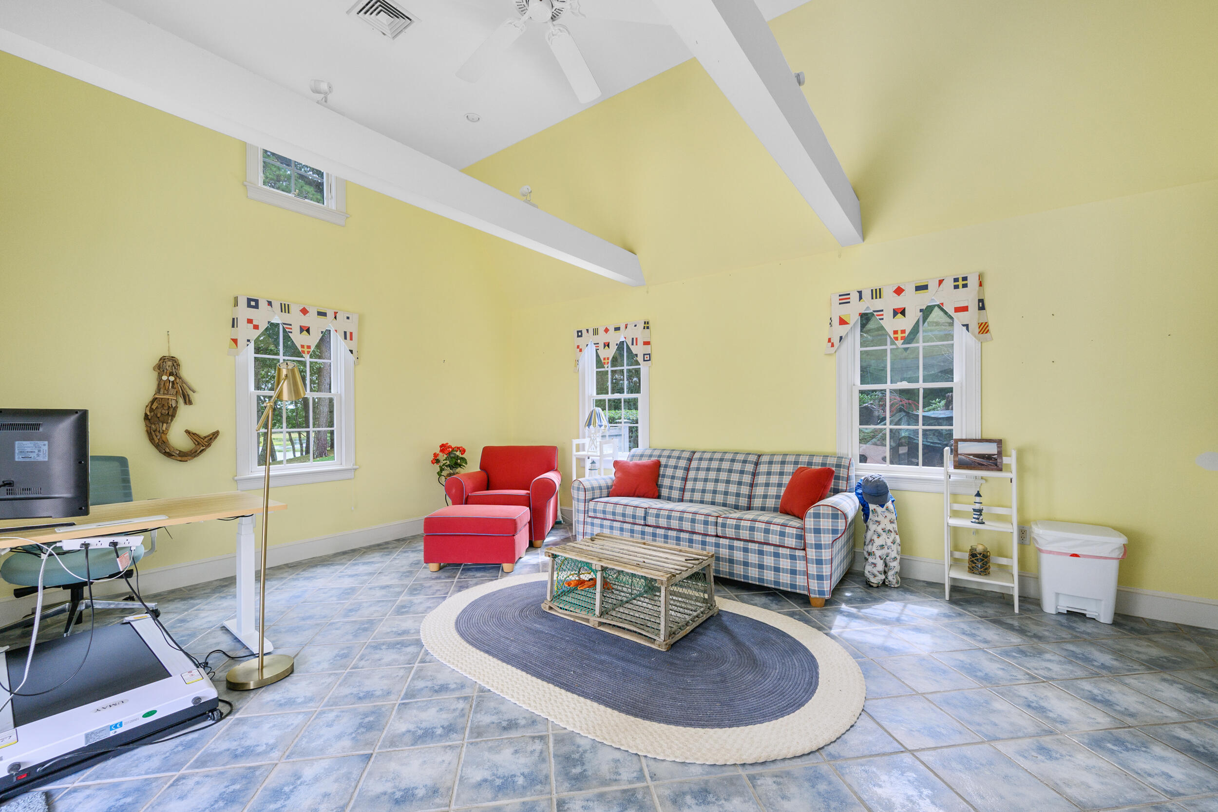 359 Baxter Neck Road Marstons Mills, MA 02648 - Photo 65 of 100 a living room with furniture and wooden floor