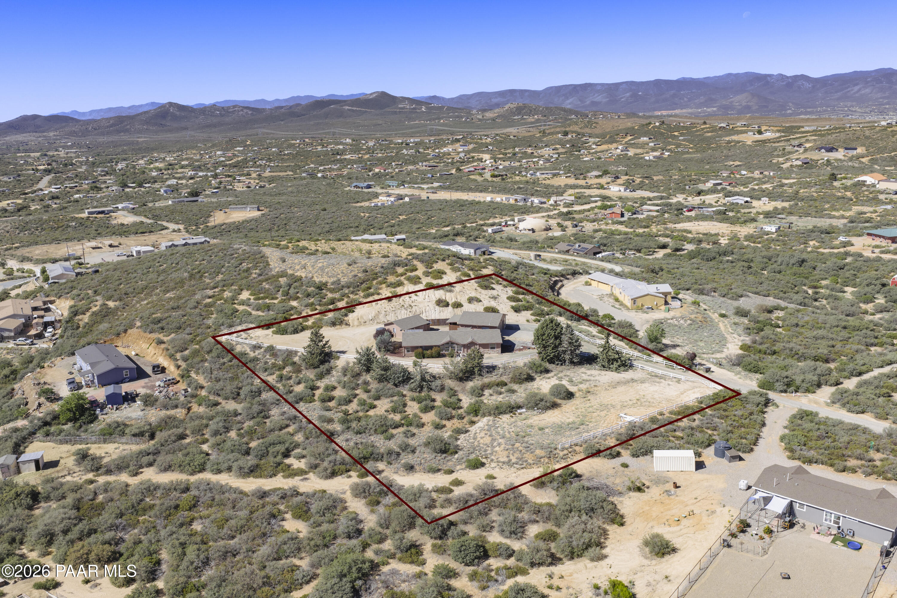 1699 Trinity Lane Dewey, AZ 86327 - Photo 32 of 45 Aerial Overview