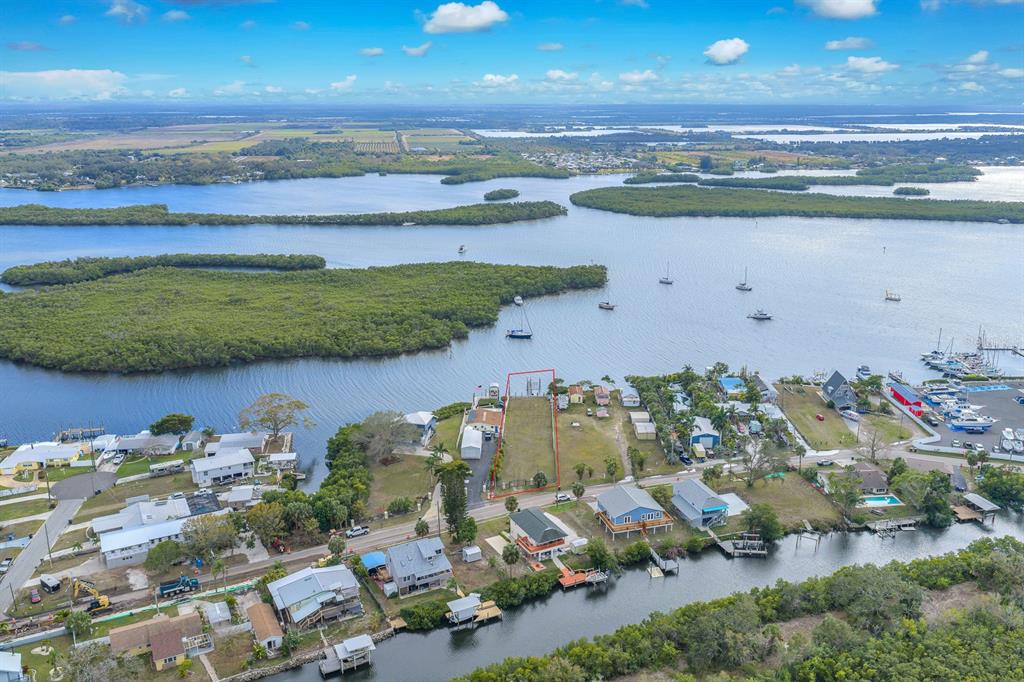 3304 West Shell Point Road Ruskin, FL 33570 - Photo 21 of 23 an aerial view of residential houses with outdoor space