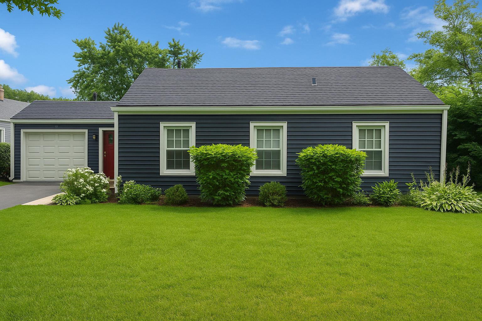 1451 Sycamore Lane Northbrook, IL 60062 - Photo 3 of 4 a front view of a house with garden