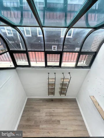 a view of storage and utility room