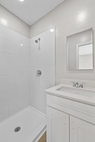 a view of a backyard with swimming pool