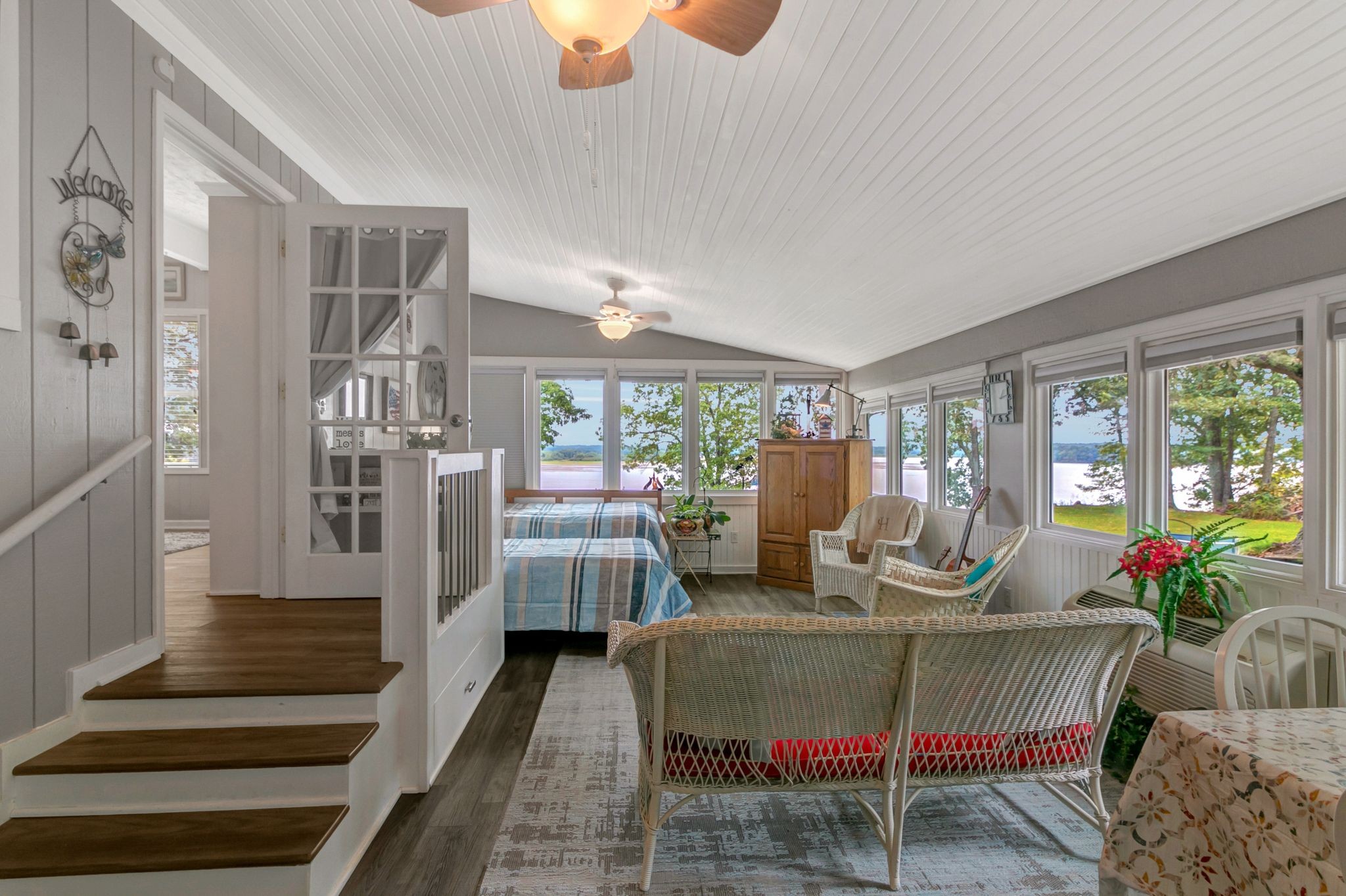 439 Bluff Road Big Sandy, TN 38221 - Photo 26 of 86 a living room with furniture and a floor to ceiling window