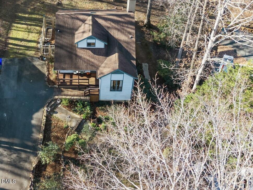 504 Waterside Drive Carrboro, NC 27510 - Photo 45 of 48 an aerial view of a house with a yard