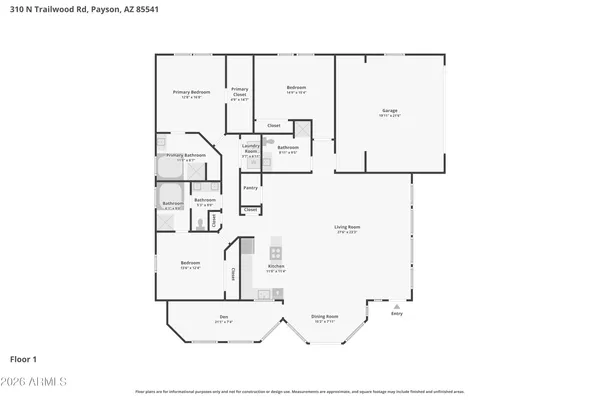 $485,000 | 310 North Trailwood Road, Payson, AZ 85541