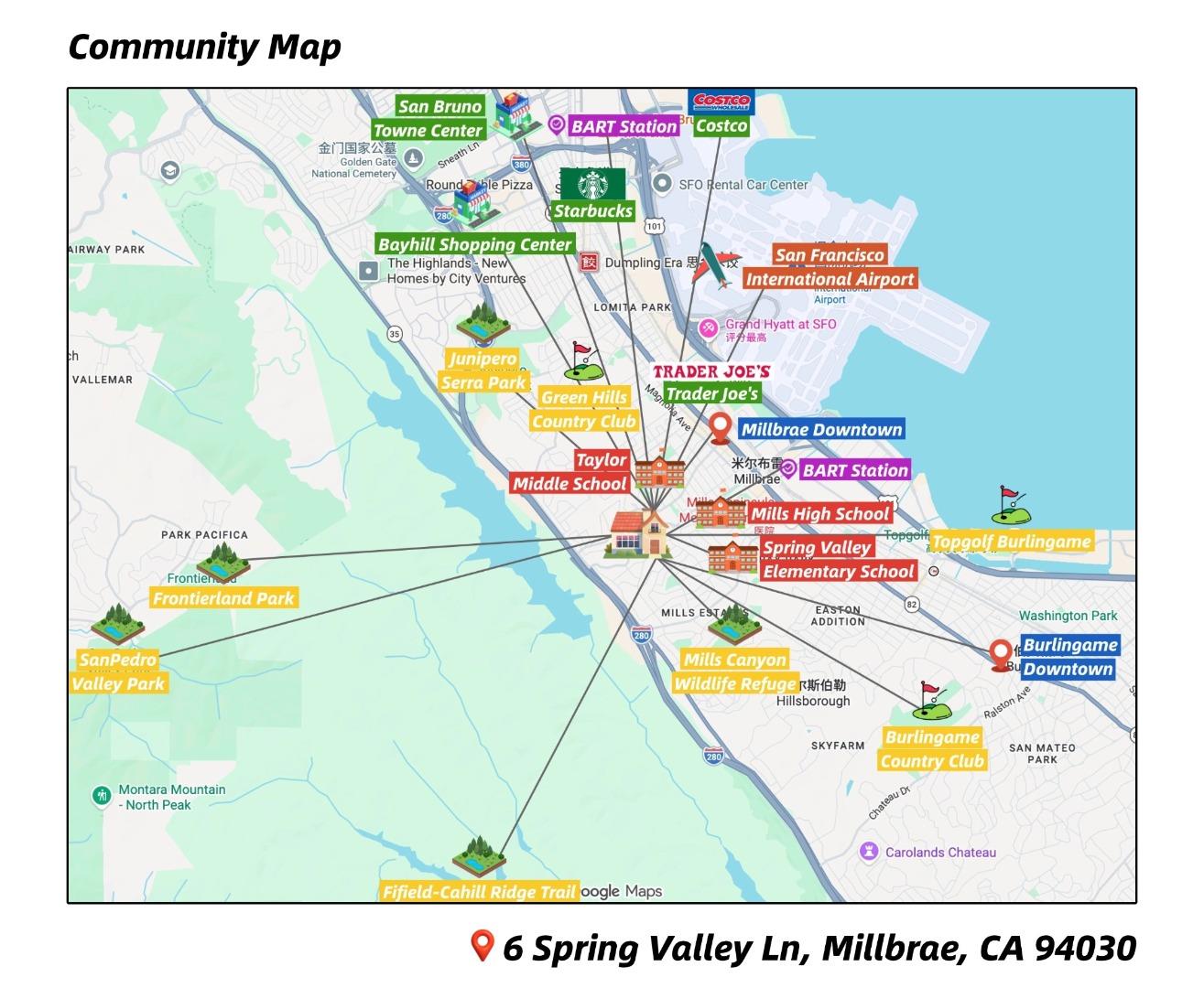 6 Spring Valley Lane Millbrae, CA 94030 - Photo 3 of 109