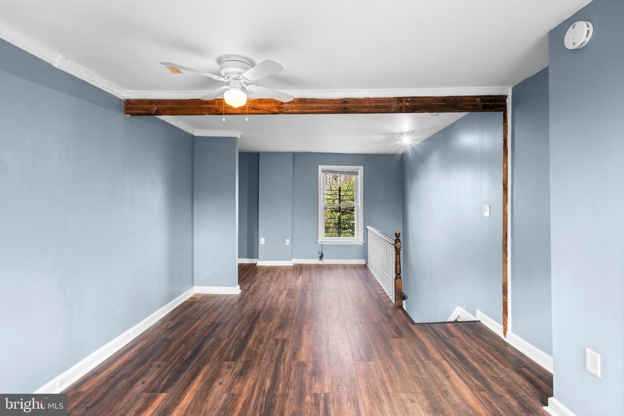 106 Scott Street Baltimore, MD 21201 - Photo 23 of 40 wooden floor in a hall with an entryway