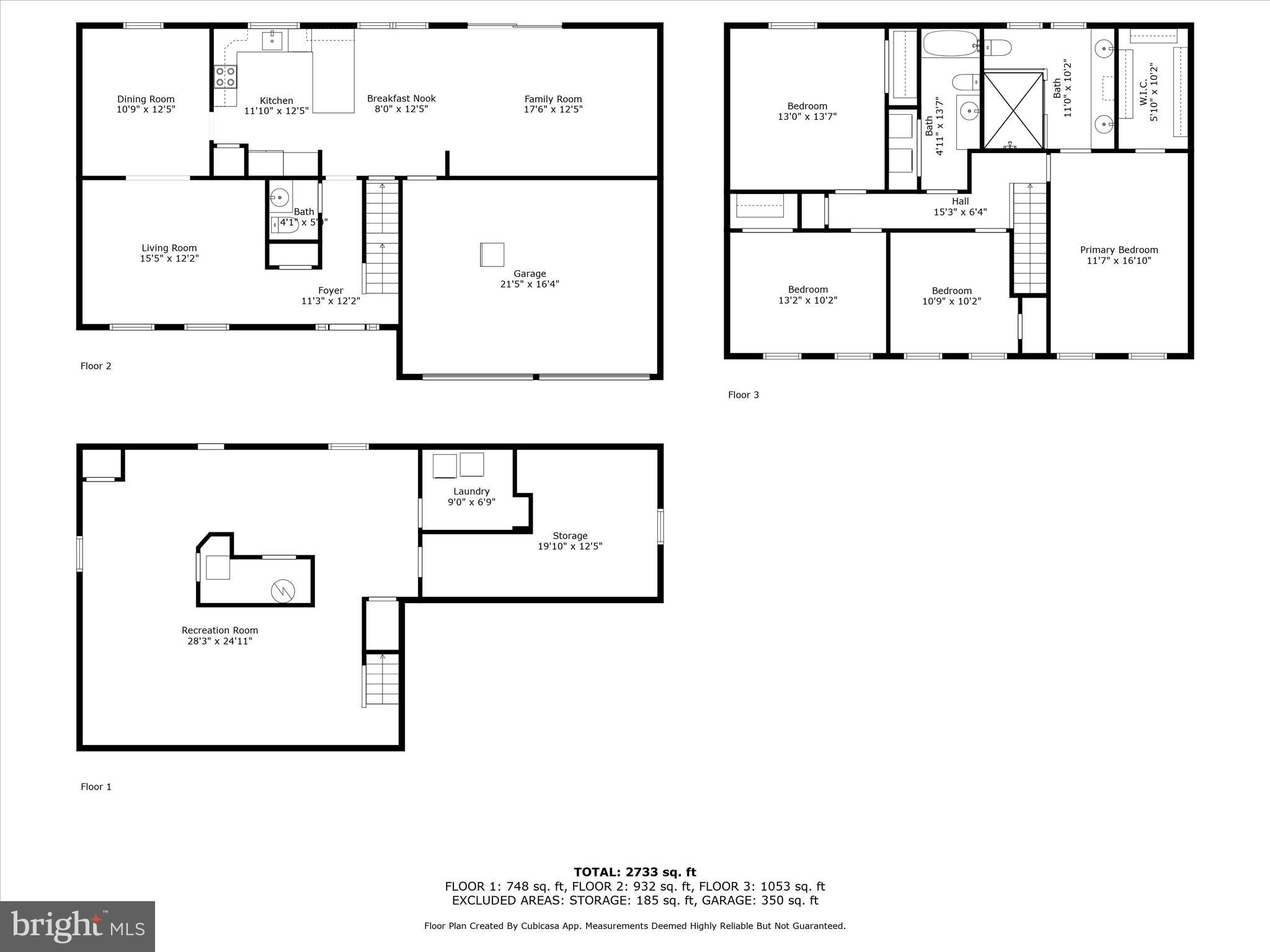 12021 Heather Down Drive Herndon, VA 20170 - Photo 47 of 47 a picture of a floor plan