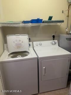433 West Avenue, Unit 1 Ocean City, NJ 08226 - Photo 26 of 29 a utility room with dryer and washer
