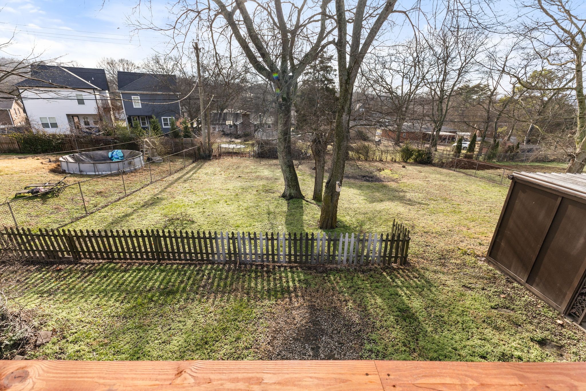 6411 Ranchero Drive Nashville, TN 37209 - Photo 25 of 34 a view of a garden with a bench
