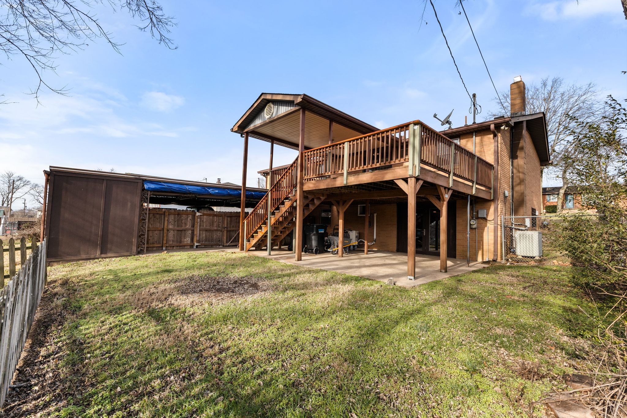 6411 Ranchero Drive Nashville, TN 37209 - Photo 27 of 34 a front view of a house with a yard