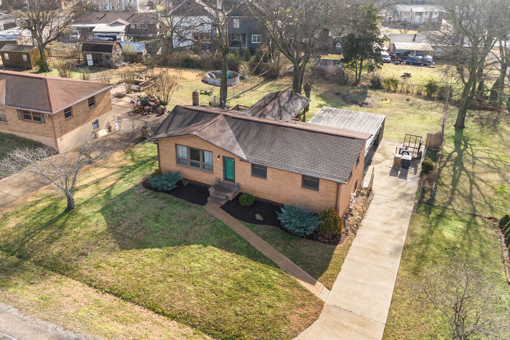 6411 Ranchero Drive Nashville, TN 37209 - Photo 31 of 34 a view of a house with a yard