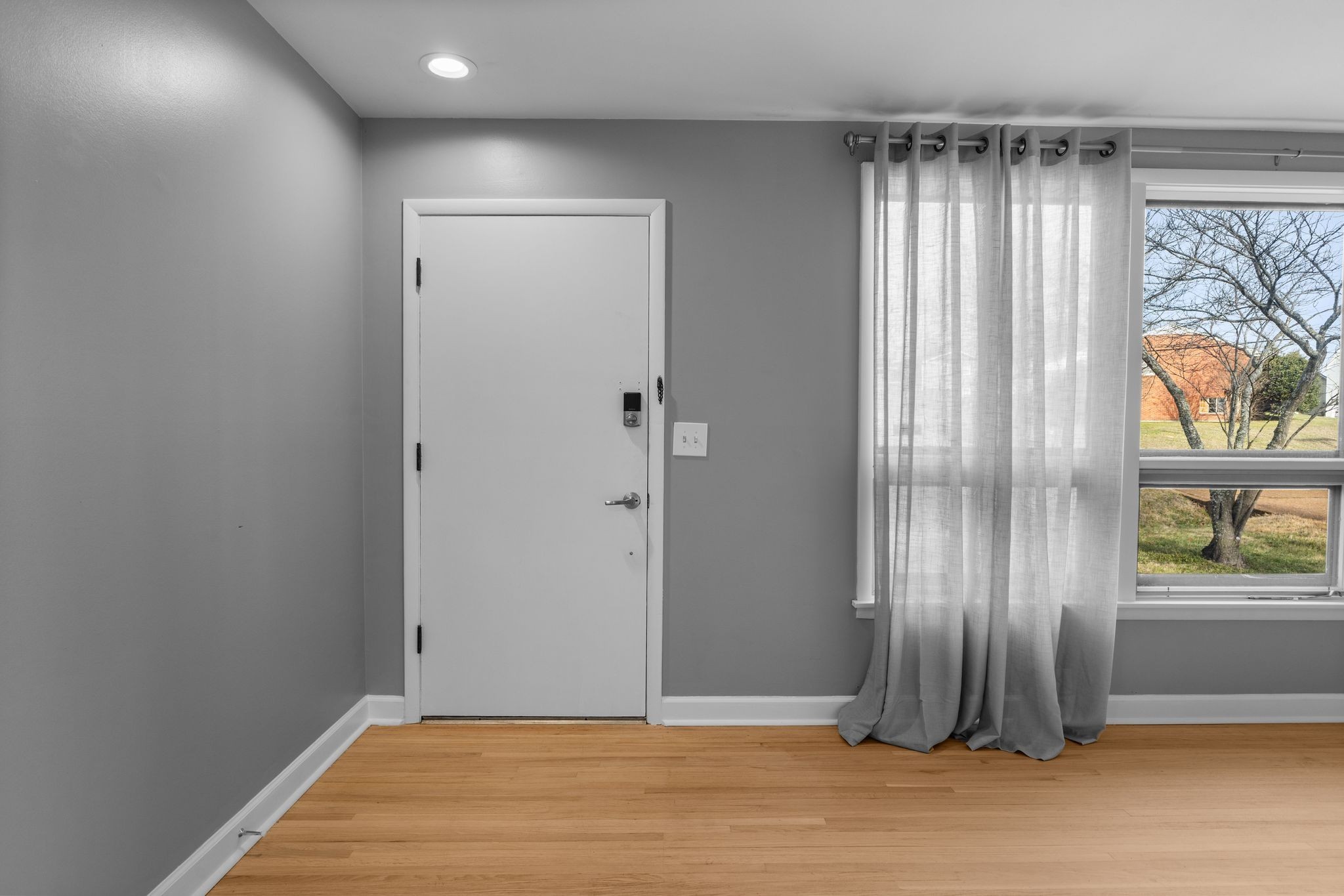 6411 Ranchero Drive Nashville, TN 37209 - Photo 5 of 34 a view of entryway with wooden floor