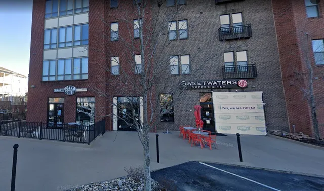 a sign on the side of a building