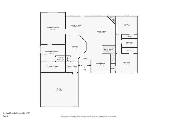 $474,900 | 405 Wood Trace, Ball Ground, GA 30107