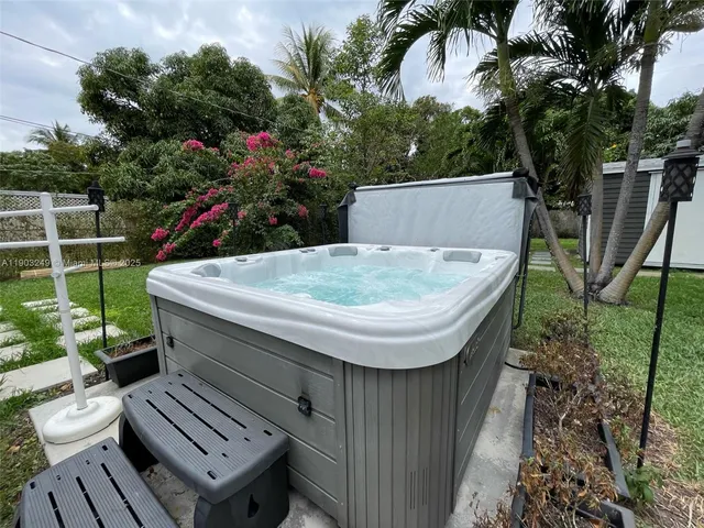 a view of outdoor space and yard