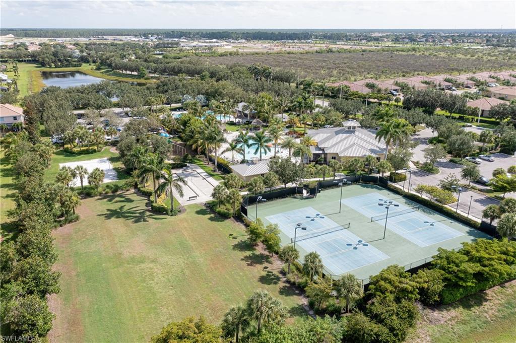 2418 Orchard Street Naples, FL 34120 - Photo 33 of 35 Birds eye view of property with a water view