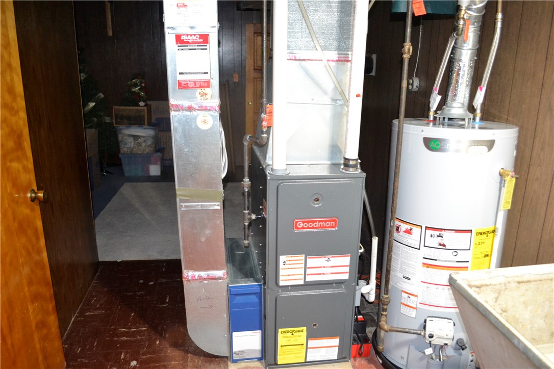 833 Dewitt Road Webster, NY 14580 - Photo 19 of 20 Furnace & Hot water tank