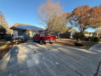 a car parked on the side of a street