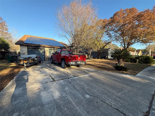 a car parked on the side of a street