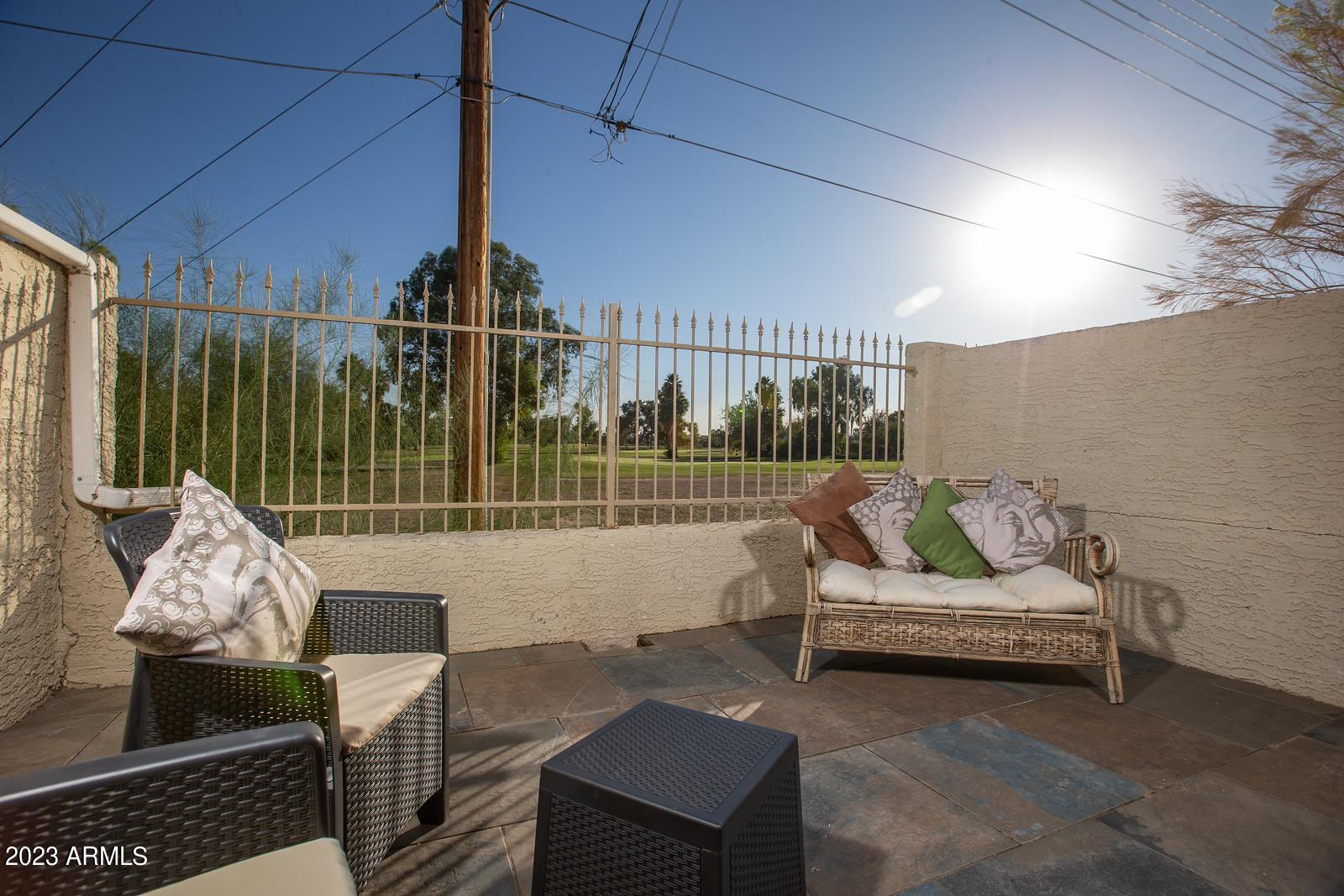 7755 East Thomas Road, Unit 10 Scottsdale, AZ 85251 - Photo 19 of 28 Patio 2
