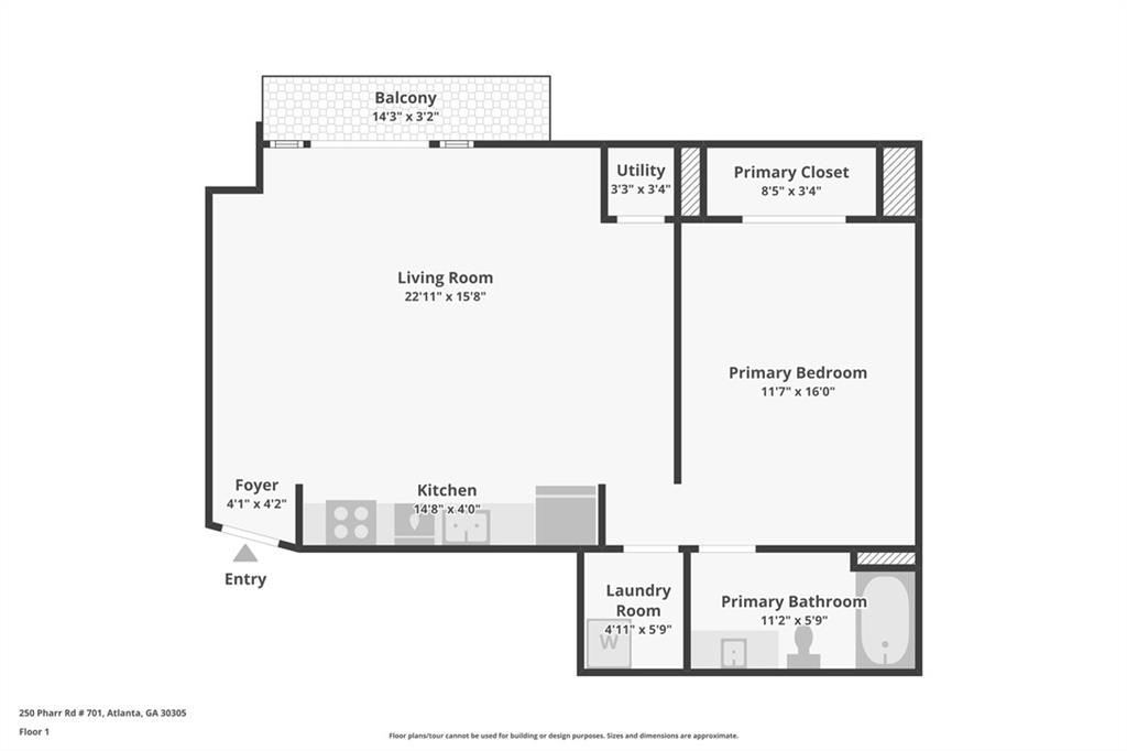 250 Pharr Road Northeast, Unit 701 Atlanta, GA 30305 - Photo 14 of 21