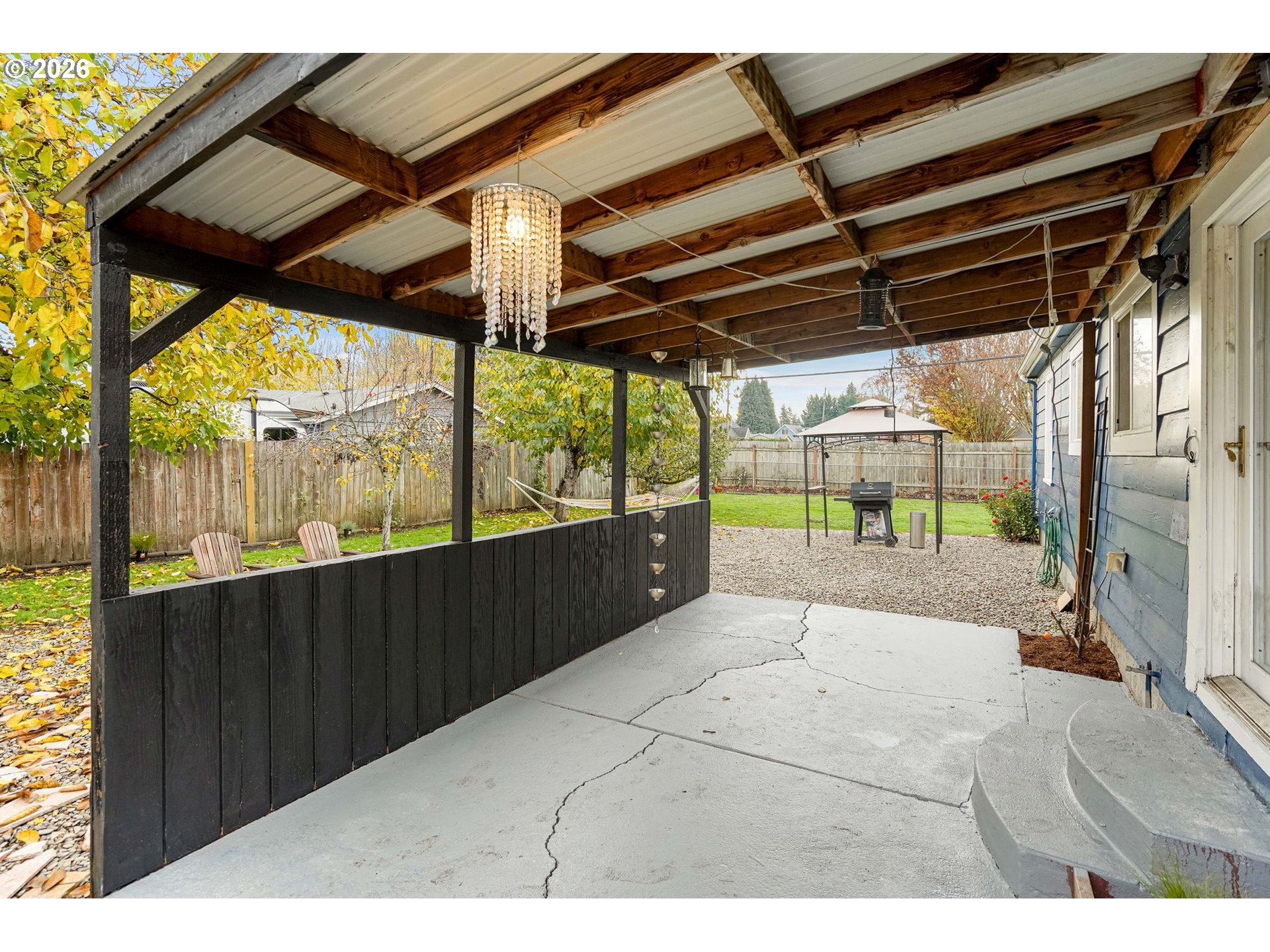 4810 Rickman Road Northeast Keizer, OR 97303 - Photo 34 of 42 a view of outdoor space with porch