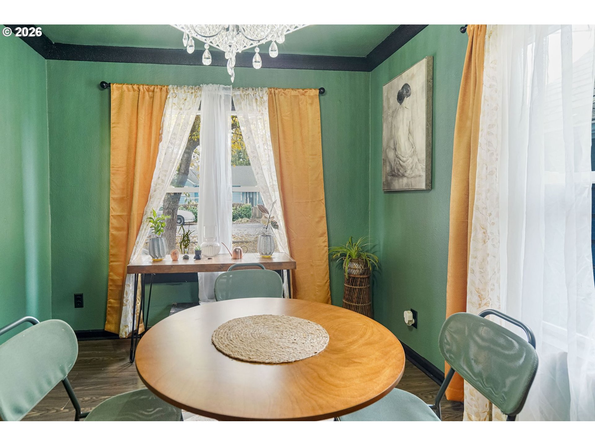 4810 Rickman Road Northeast Keizer, OR 97303 - Photo 7 of 42 a bathroom with a granite countertop sink and a mirror
