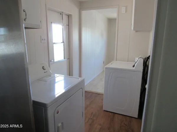 a room with storage and utility