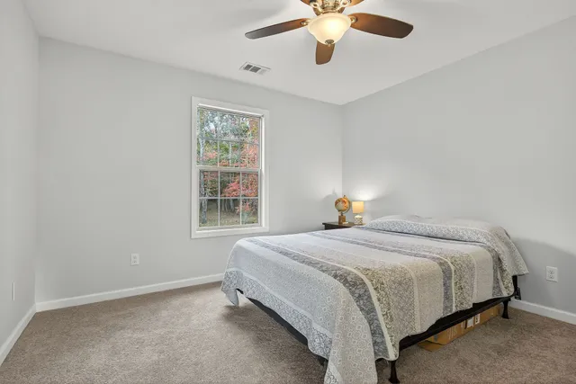 a view of outdoor space and deck