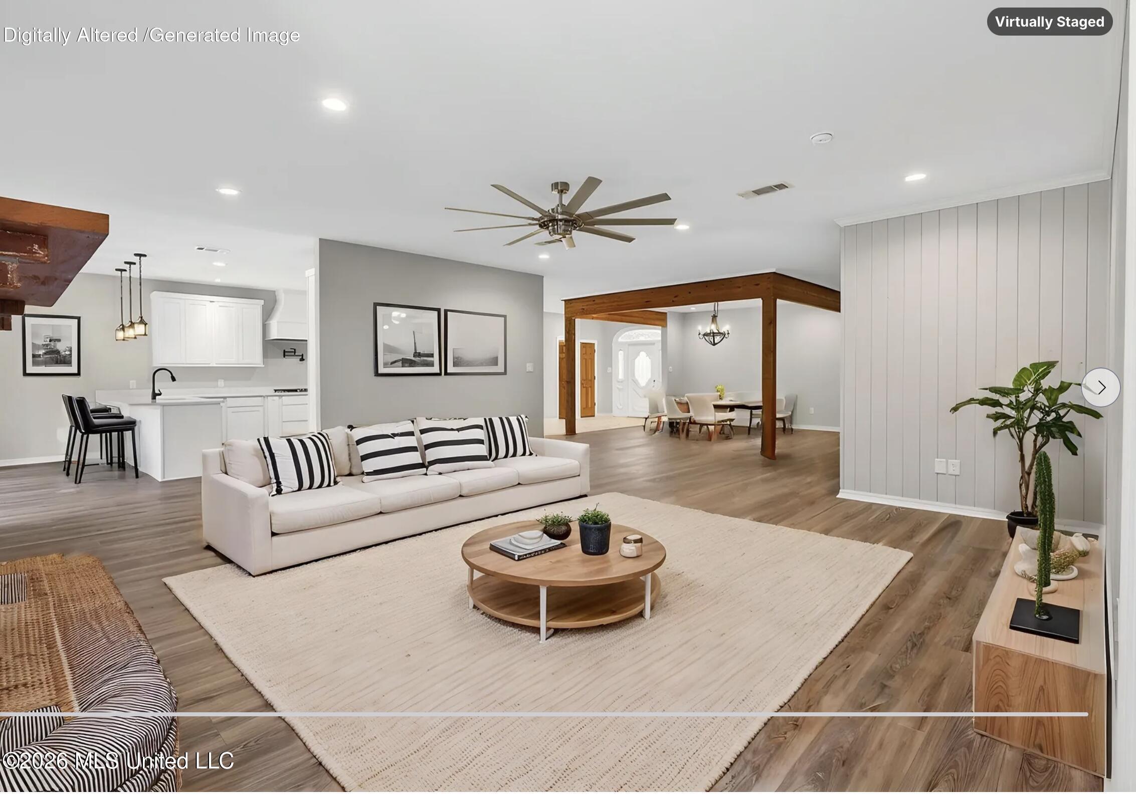 18265 Landon Road Gulfport, MS 39503 - Photo 18 of 83 virtual staged living room