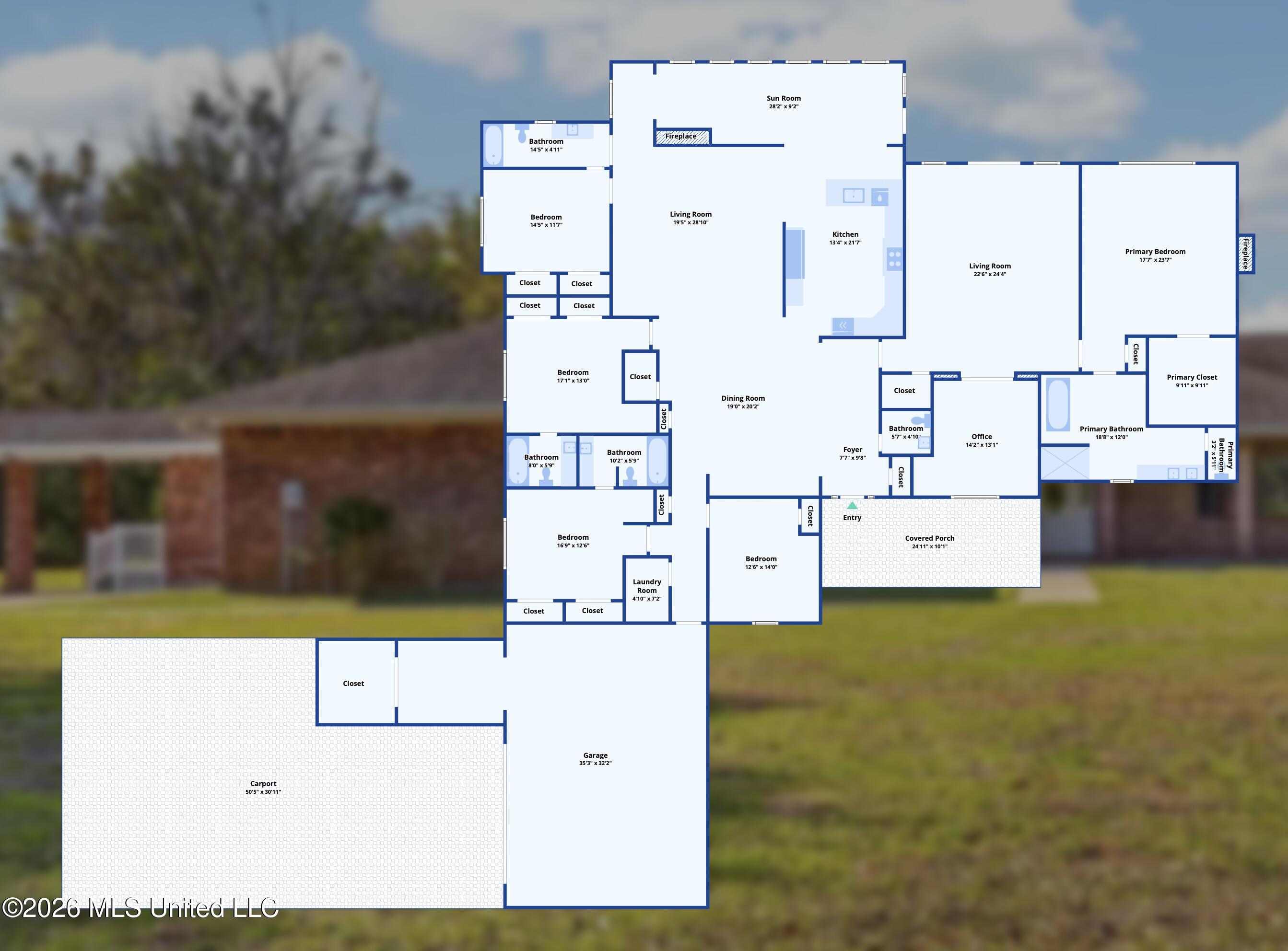 18265 Landon Road Gulfport, MS 39503 - Photo 83 of 83 Landon Rd Floor Plan