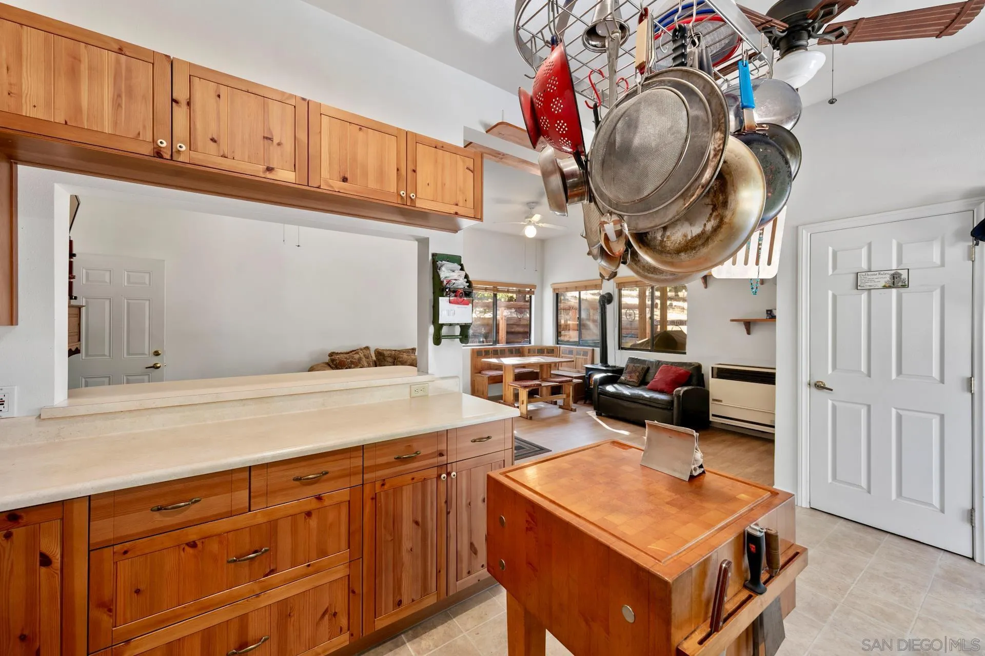 8203 Morris Ranch Road Pine Valley, CA 91962 - Photo 7 of 42 a kitchen with stainless steel appliances granite countertop a cabinets and a wooden floors