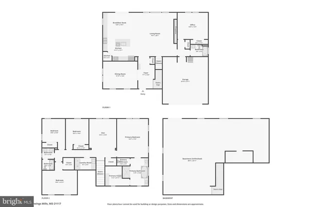 $875,000 | 3604 King David Way, Owings Mills, MD 21117