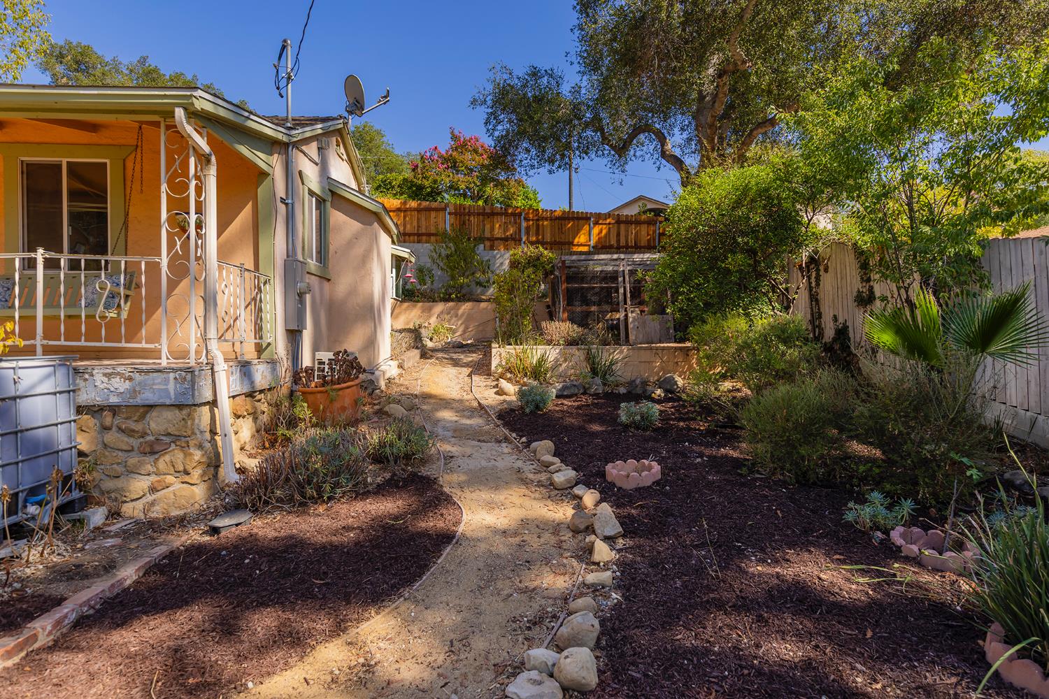 228 High Street Oak View, CA 93022 - Photo 25 of 28 a view of a house with a yard
