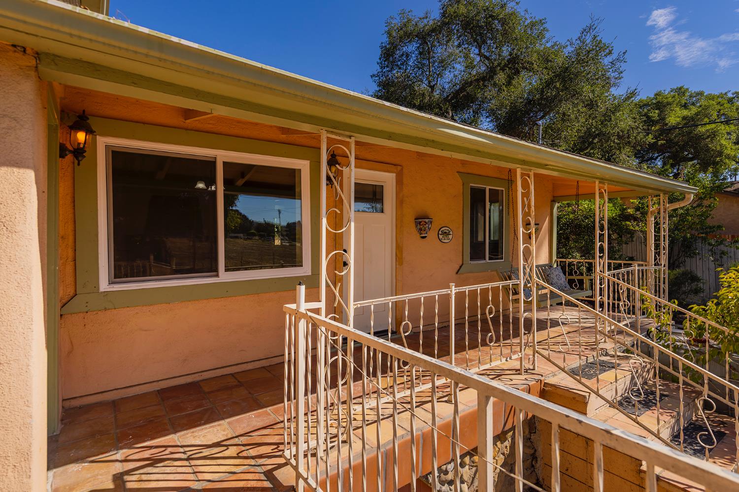 228 High Street Oak View, CA 93022 - Photo 27 of 28 a view of a balcony with floor to ceiling window and wooden floor