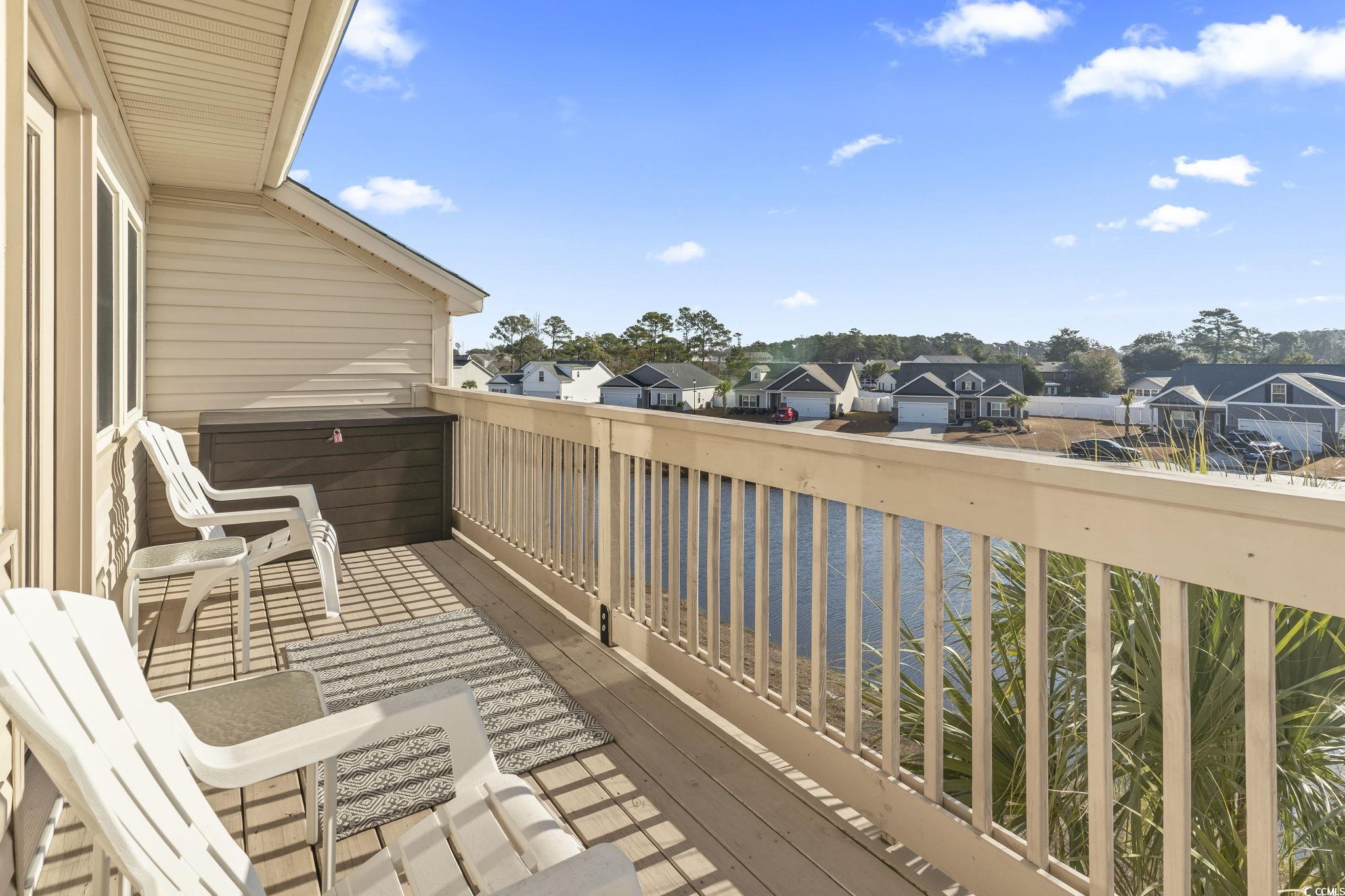 207 Double Eagle Drive, Unit F3 Myrtle Beach, SC 29575 - Photo 24 of 40 Balcony featuring a residential view
